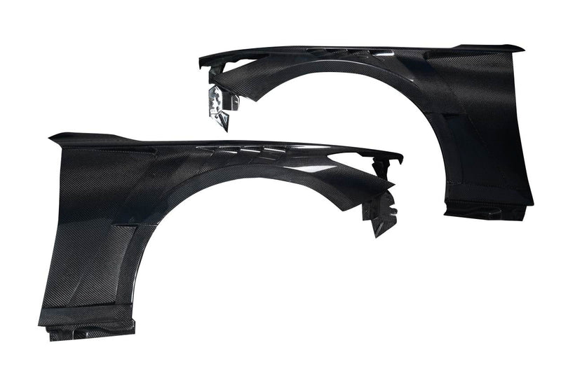 2017-2022 Infiniti Q60 Carbon Creations Koya Front Fenders - 2 Pieces