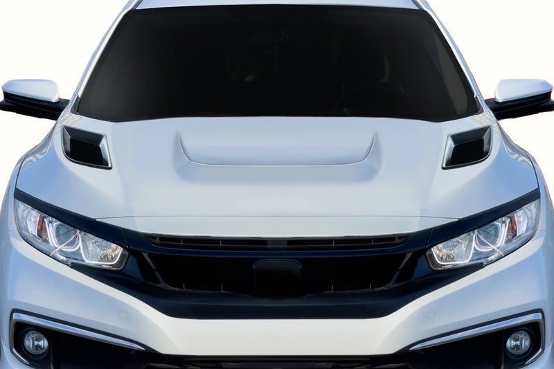 2016-2021 Honda Civic Duraflex Shingo Hood - 1 Piece