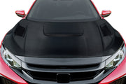 2016-2021 Honda Civic Carbon Creations Shingo Hood - 1 Piece