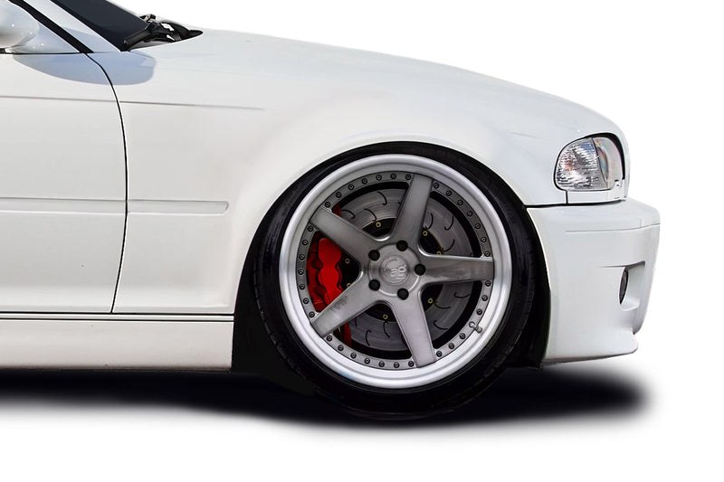 2000-2006 BMW 3 Series E46 2DR Duraflex Maxxen Front Fenders ( +60MM ) - 2 Pieces