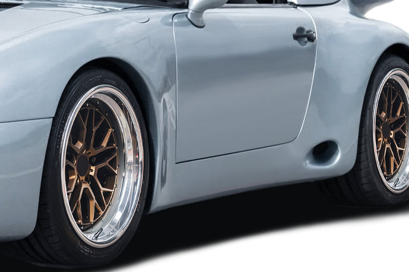 1974-1993 Porsche 911 964 Duraflex Starkman Wide Body Side Skirt Rocker Panels - 2 Pieces