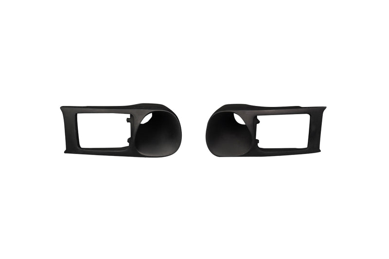 1988-1993 Porsche 911 964 Duraflex Sickle Front Bumper Air Duct - 2 Pieces ( replaces oem fog lights )