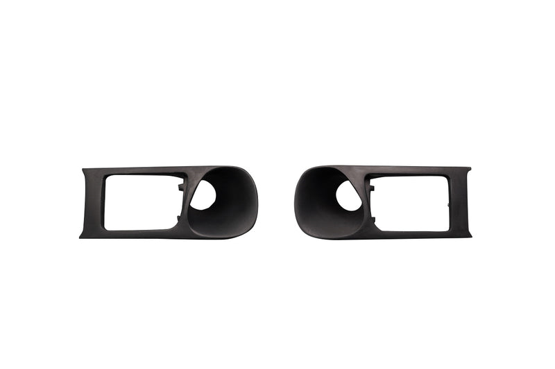 1988-1993 Porsche 911 964 Duraflex Sickle Front Bumper Air Duct - 2 Pieces ( replaces oem fog lights )