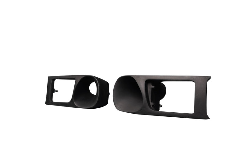 1988-1993 Porsche 911 964 Duraflex Sickle Front Bumper Air Duct - 2 Pieces ( replaces oem fog lights )