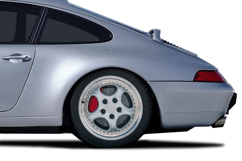 1995-1998 Porsche 911 Carrera 993 Duraflex OEM Look Rear Fenders - 2 Pieces