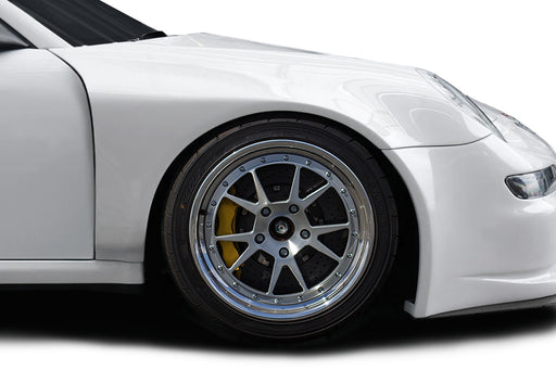 2005-2008 Porsche 911 997 Duraflex GT3 Cup S Look Front Fenders - 2 Pieces