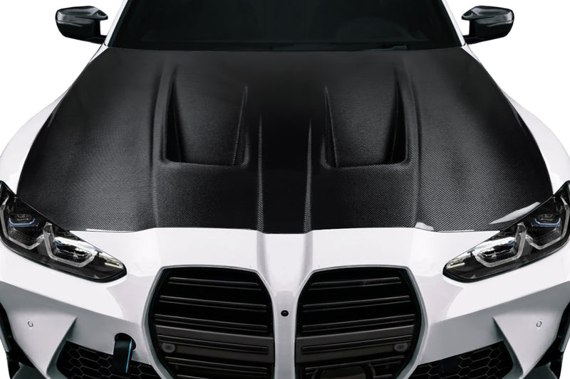 2021-2025 BMW G80 M3 G82 M4 Phased Hood - 1 Piece