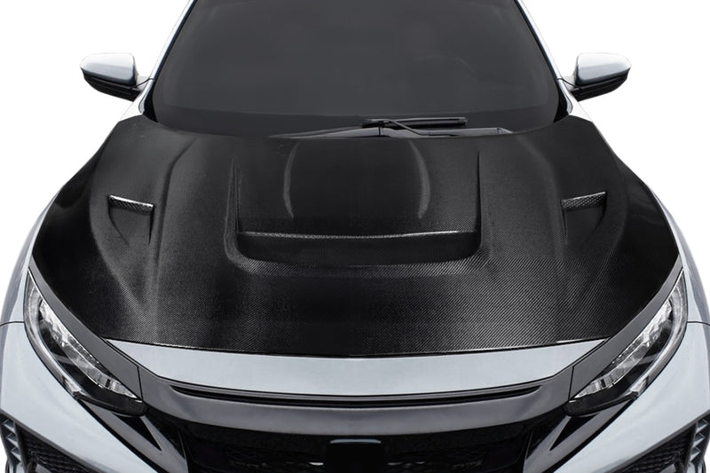 2017-2021 Honda Civic TypeR Volt Hood - 1 Piece