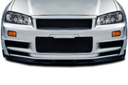 1999-2002 Nissan Skyline R34 GT-R OEM Look Front Lip Spoiler Air Dam - 1 Piece