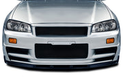 1999-2002 Nissan Skyline R34 GT-R Z-Tune Look Front Bumper Cover - 1 Piece
