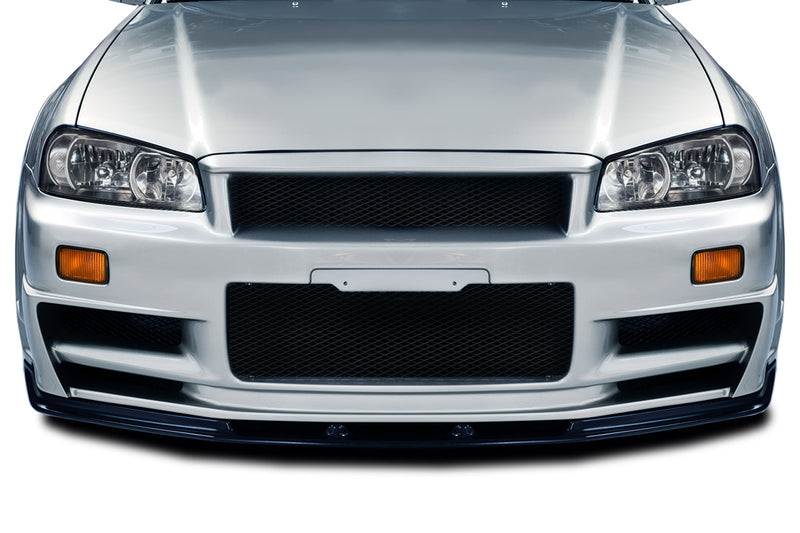 1999-2002 Nissan Skyline R34 GT-R Z-Tune Look Front Bumper Cover - 1 Piece