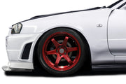 1999-2002 Nissan Skyline R34 GT-R Z-Tune Look Front Fenders - 2 Piece
