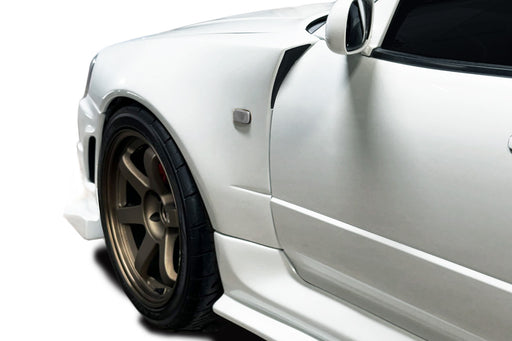 1999-2002 Nissan Skyline R34 GT-R Z-Tune Look Front Fenders - 2 Piece