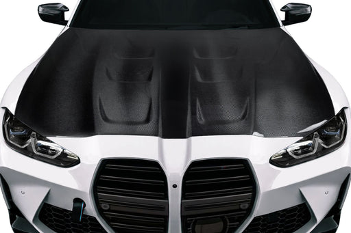 2021-2025 BMW G80 M3 / G82 G83 M4 Fighter Hood - 1 Piece