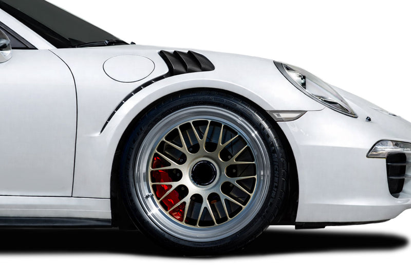 2012-2019 Porsche 911 Carrera 991 GT3RS Look Front Fenders - 2 Piece