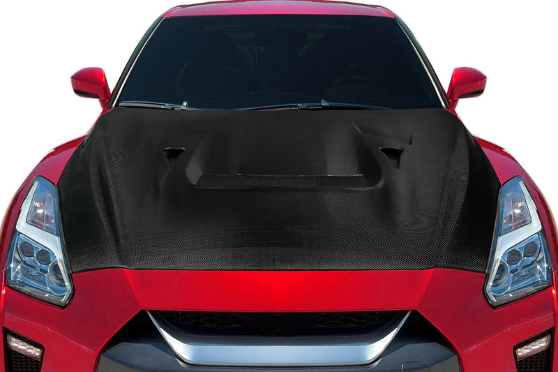 2017-2023 Nissan GT-R R35 VRS Hood - 1 Piece