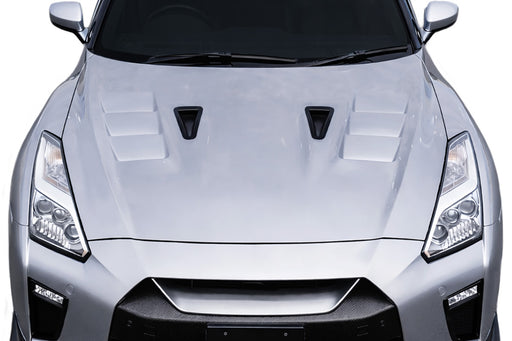 2017-2023 Nissan GT-R R35 TS-1 Hood - 1 Piece