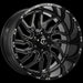 TIS Wheels 544 Gloss Black - Milled Edge