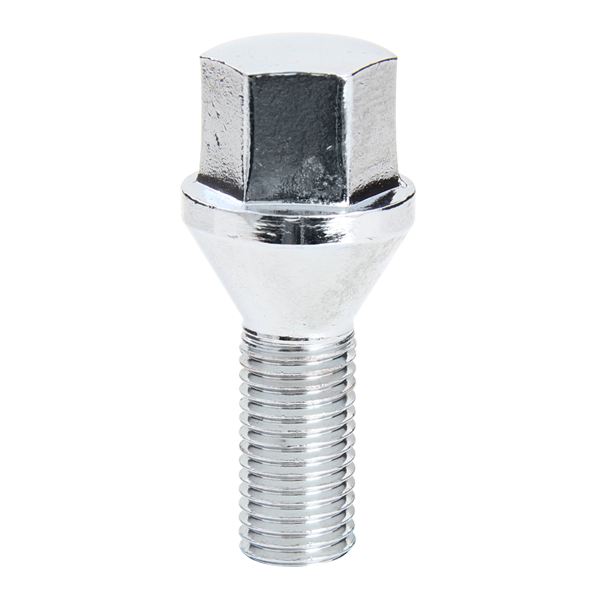 DAI 14X1.50 BOLT 17MM SHANK 28MM CHROME, (1pc)