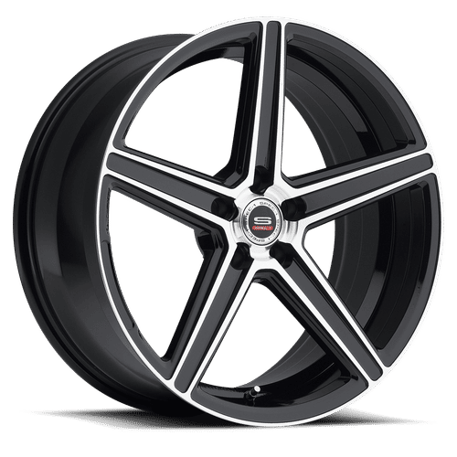 SPEC-1 RACING SP-8 Gloss Black Machined