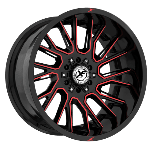 XF OFFROAD XF-230 Black Machined Red