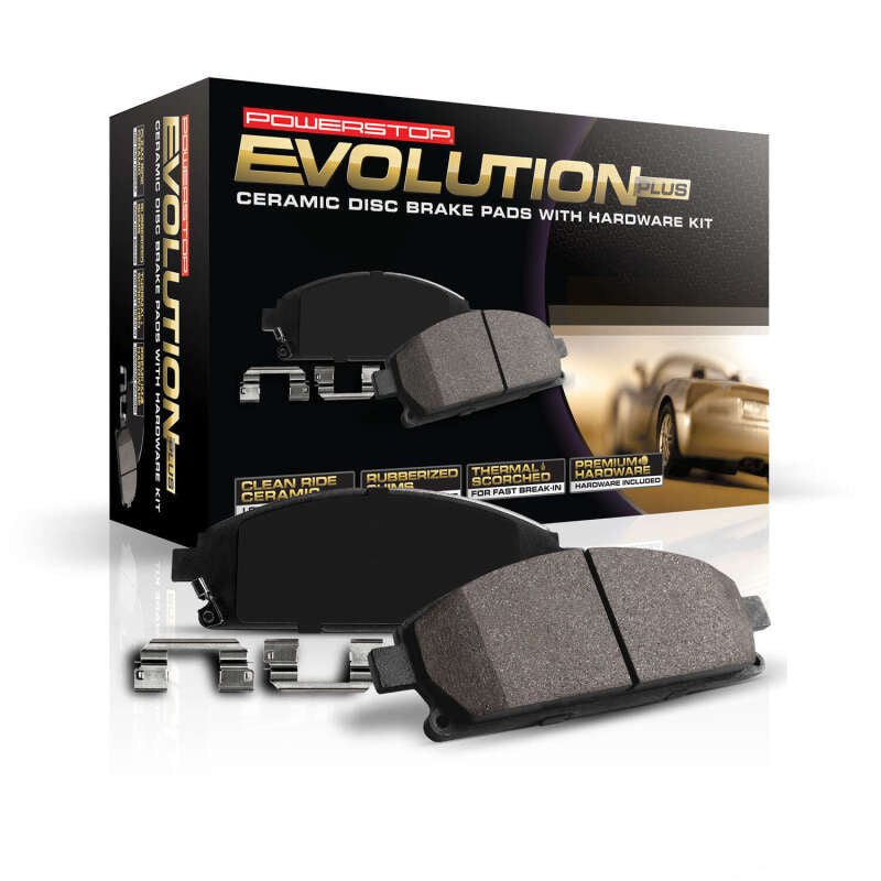 Plaquettes de frein arrière en céramique Power Stop 18-19 Subaru WRX STi Z17 Evolution avec accessoires
