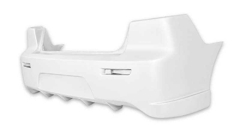 2008-2017 Mitsubishi Lancer Gralix C-1 Rear Bumper Cover - 1 Piece