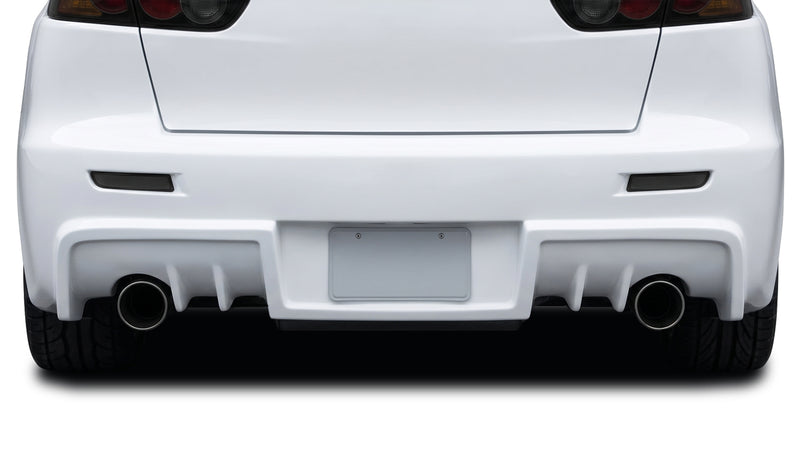 2008-2017 Mitsubishi Lancer Gralix Evo X Look Rear Bumper Cover - 1 Piece
