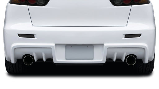 2008-2017 Mitsubishi Lancer Gralix Evo X Look Rear Bumper Cover - 1 Piece