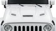 2007-2018 Jeep Wrangler Gralix Hellcat Look Hood - 1 Piece