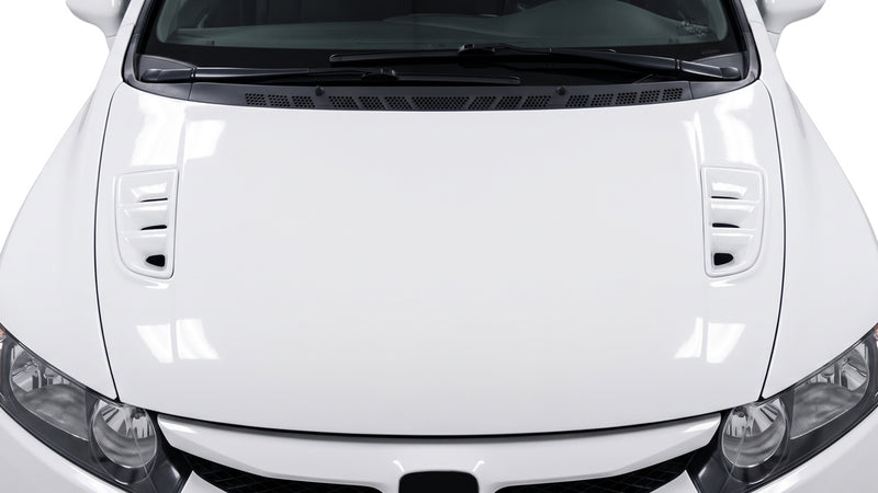 2006-2011 Honda Civic 4DR Gralix Type M Hood - 1 Piece