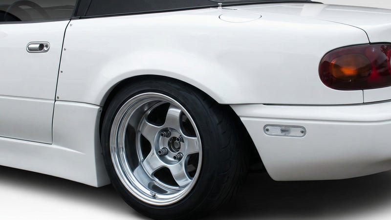 1990-1997 Mazda Miata Gralix Afterburner 40mm Rear Fender Flares - 2 Piece