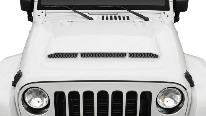 2007-2018 Jeep Wrangler JK Gralix Demon Look Hood - 1 Piece
