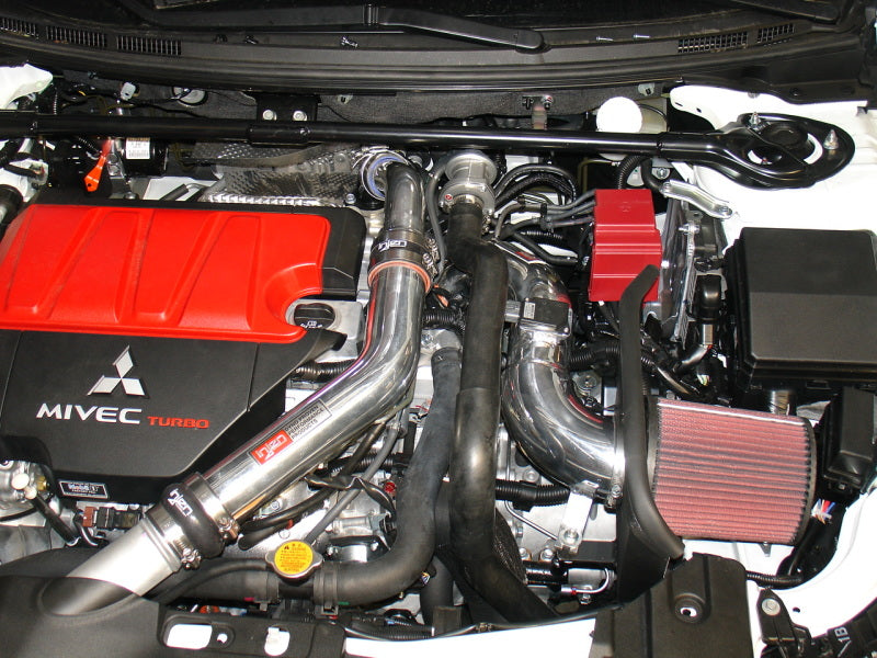 Injen 2008-14 Mitsubishi Evo X 2.0L 4Cyl Admission Courte Polie