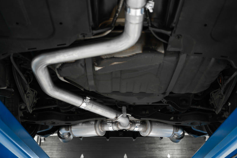 MBRP 2019+ Hyundai Veloster N 2.0L Turbo 3in Cat Back - Acier aluminisé - Embout T304