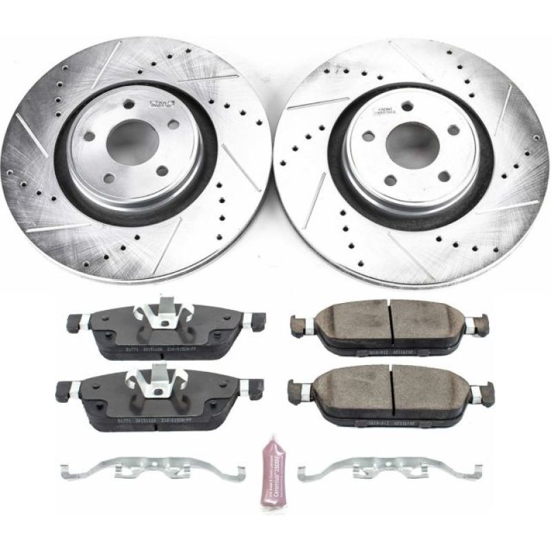 Power Stop 15-18 Ford Focus Kit de Frein Sport Avant Z23 Evolution