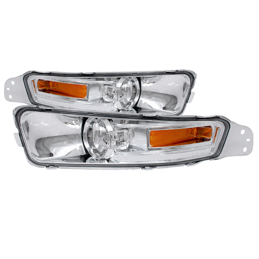 Spec-D 05-09 Ford Mustang Bumper Lights Chrome 2LB-MST05-TM