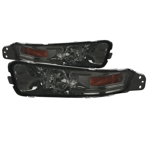Spec-D 05-09 Ford Mustang Bumper Lights Smoke 2LB-MST05G-TM