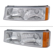 Spec-D 03-06 Chevrolet Silverado Bumper Lights Chrome 2LB-SIV04-RS