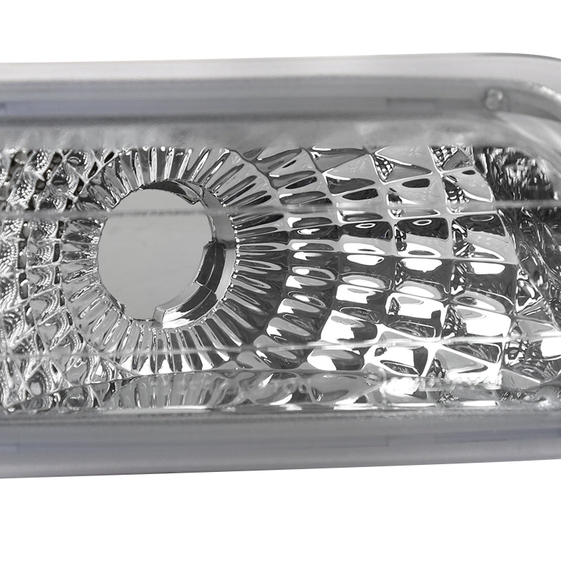 Spec-D 99-02 Chevrolet Silverado Bumper Lights Chrome 2LB-SIV99-RS