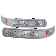 Spec-D 99-02 Chevrolet Silverado Bumper Lights Chrome 2LB-SIV99-RS