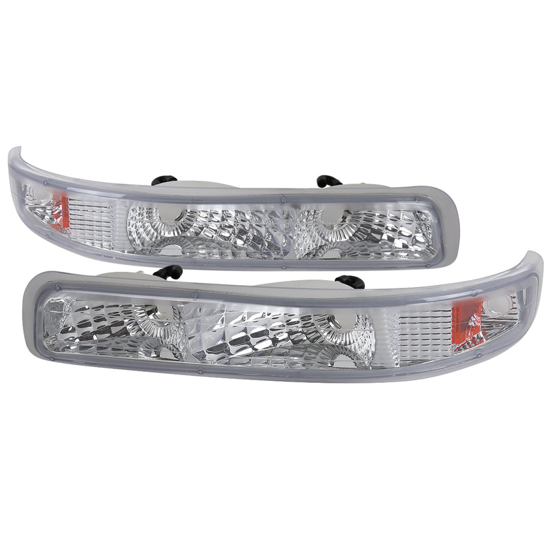 Spec-D 00-06 Chevrolet Tahoe Bumper Lights Chrome 2LB-SIV99-RS