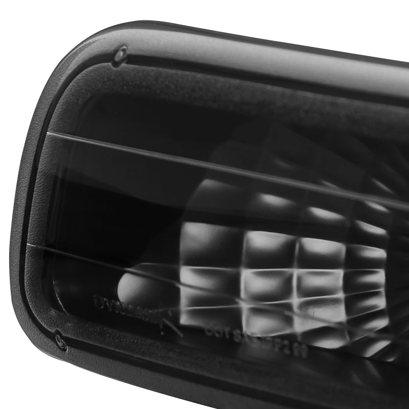 Spec-D 00-06 Chevrolet Tahoe Bumper Lights Black 2LB-SIV99JM-RS