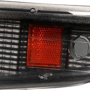 Spec-D 99-02 Chevrolet Silverado Bumper Lights Black 2LB-SIV99JM-RS