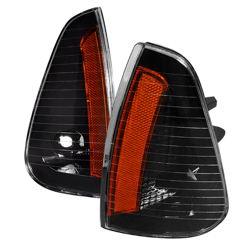 Spec-D 05-10 Dodge Charger Corner Lights Black 2LC-CHG05JM-RS