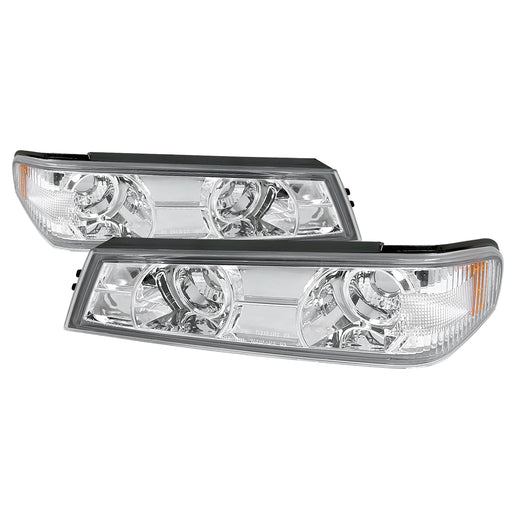 Spec-D 04-12 Chevrolet Colorado Corner Lights Chrome 2LC-COL04-TM