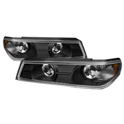 Spec-D 04-12 Chevrolet Colorado Corner Lights Black 2LC-COL04JM-TM