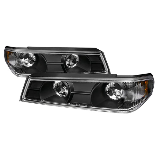 Spec-D 04-12 Gmc Canyon Corner Lights Black 2LC-COL04JM-TM