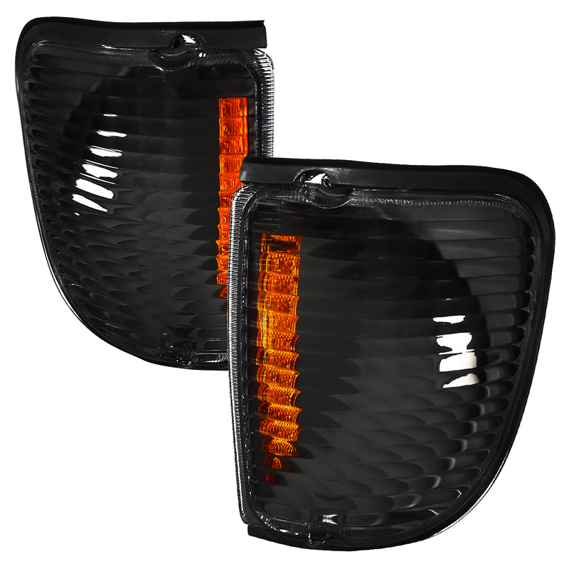 Spec-D 92-06 Ford  Econoline  Corner Lights Black Housing  2LC-ECON92JM-RS