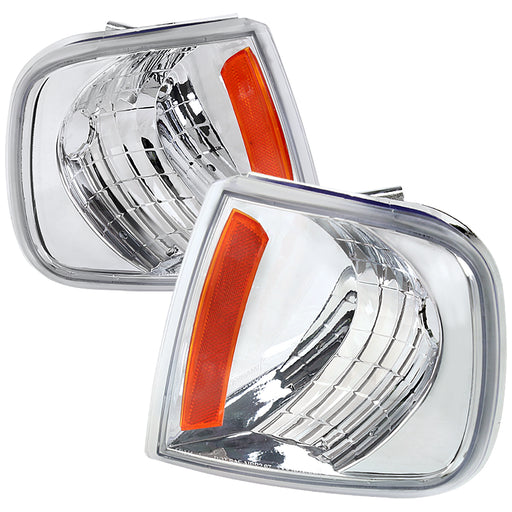 Spec-D 97-03 Ford F150 Corner Lights Chrome 2LC-F15097-RS